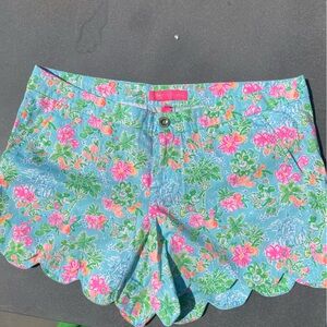 Lilly Pulitzer and Disney Buttercup Shorts NWT size 16